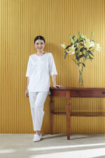 ชุดปฎิบัติธรรมดารณี รุ่น Royal Jasmine ผู้หญิง - Image 2