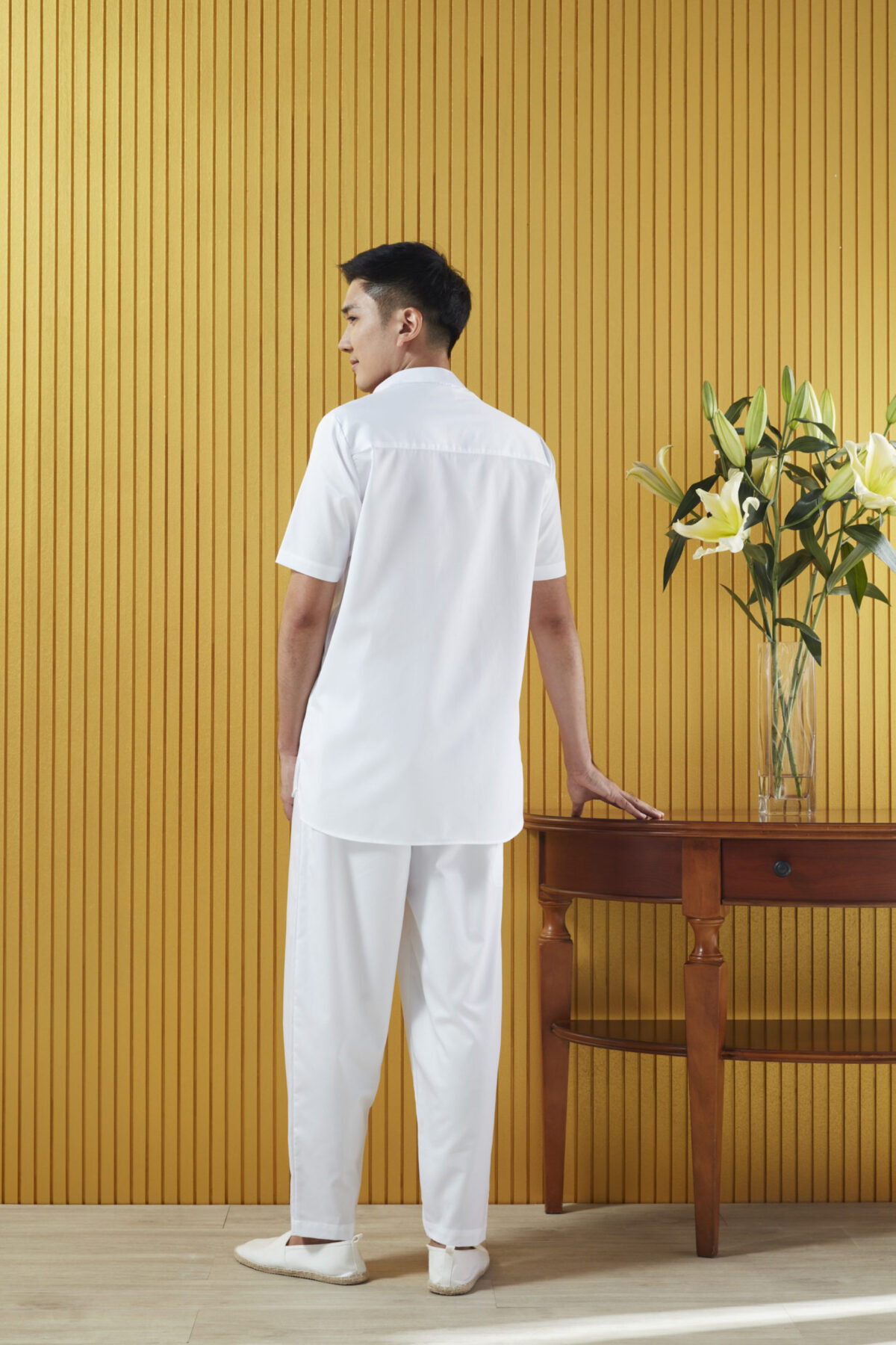 ชุดปฎิบัติธรรมดารณี รุ่น Royal Jasmine ผู้ชาย - Image 6