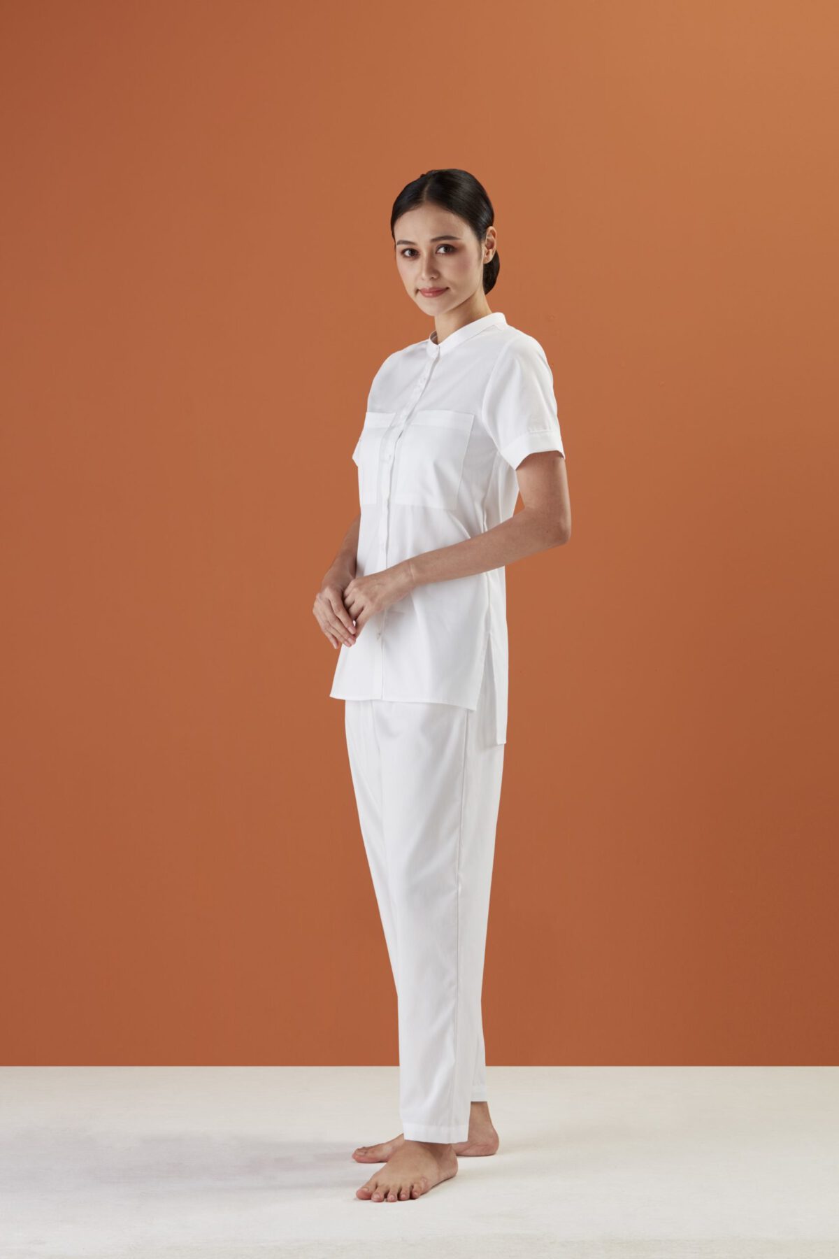 เสื้อปฎิบัติธรรมดารณี รุ่น Brave Heart ผู้หญิง - Image 8