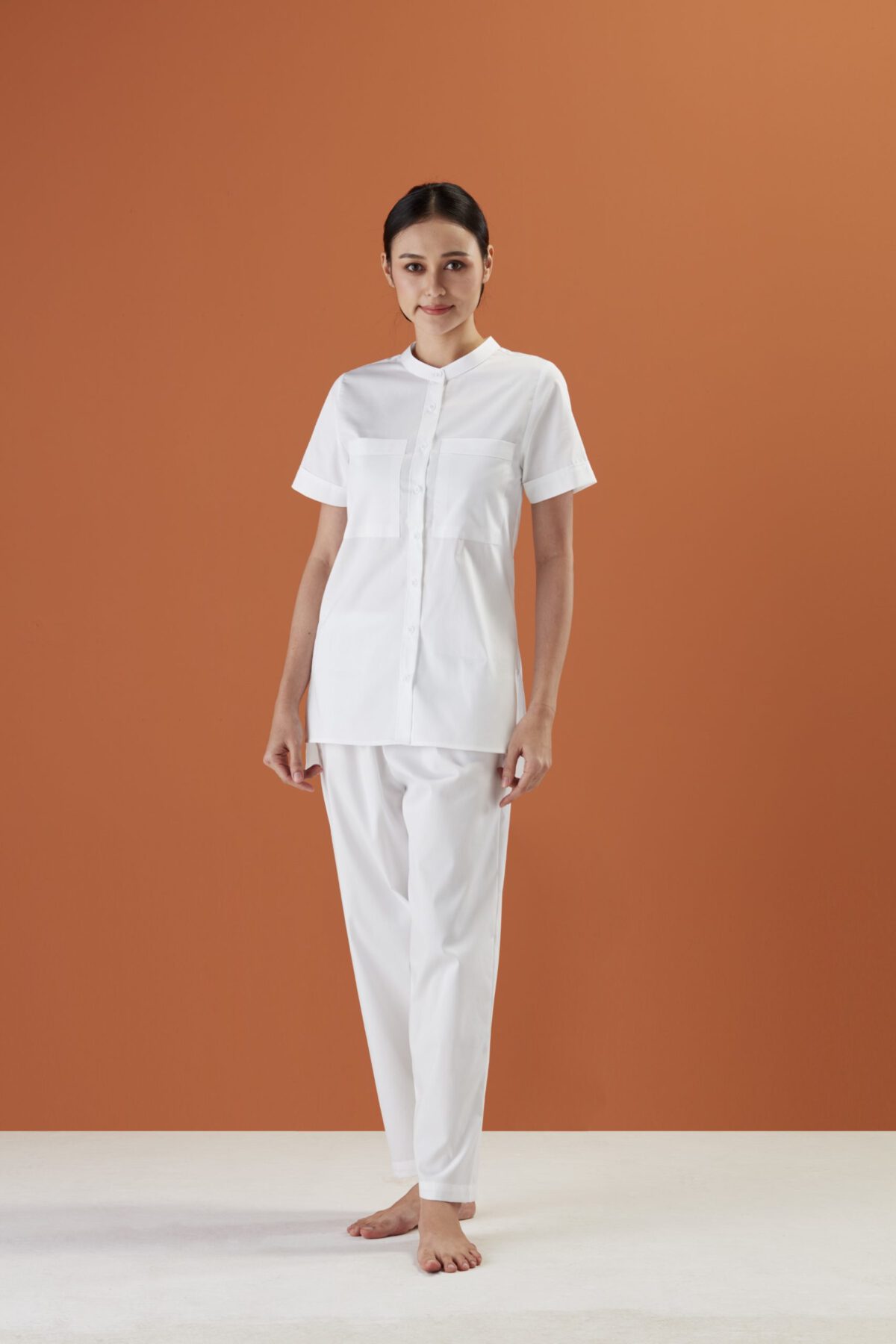 เสื้อปฎิบัติธรรมดารณี รุ่น Brave Heart ผู้หญิง - Image 1