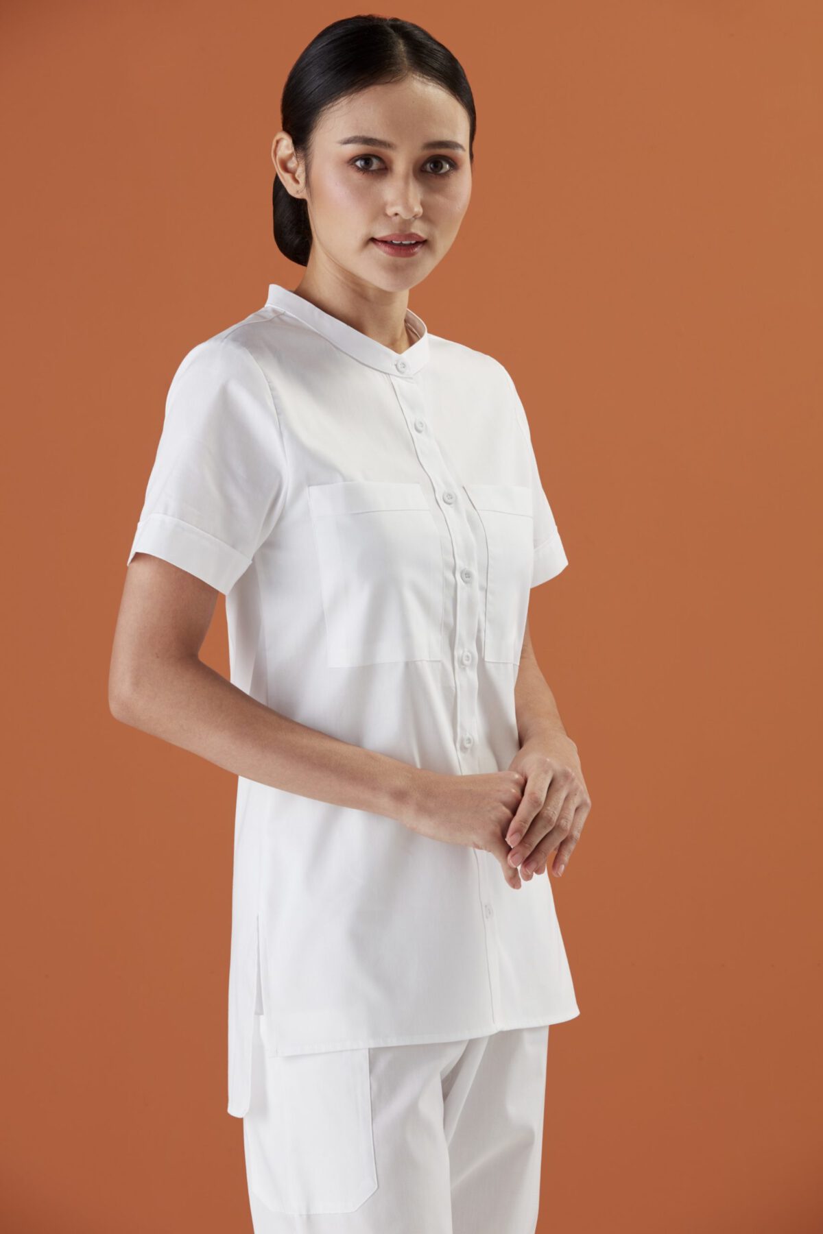 เสื้อปฎิบัติธรรมดารณี รุ่น Brave Heart ผู้หญิง - Image 7