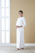 สไบปฎิบัติธรรมดารณี รุ่นอารียา ผู้หญิง - Image 7