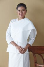 สไบปฎิบัติธรรมดารณี รุ่นอารียา ผู้หญิง - Image 2