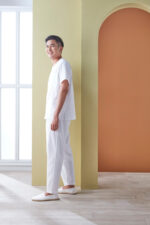 กางเกงปฎิบัติธรรมดารณี รุ่น Dobby ผู้ชาย - Image 4