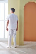 กางเกงปฎิบัติธรรมดารณี รุ่น Dobby ผู้ชาย - Image 2