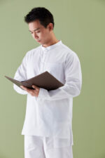 เสื้อปฎิบัติธรรมดารณี รุ่น Pean ผู้ชาย - Image 2