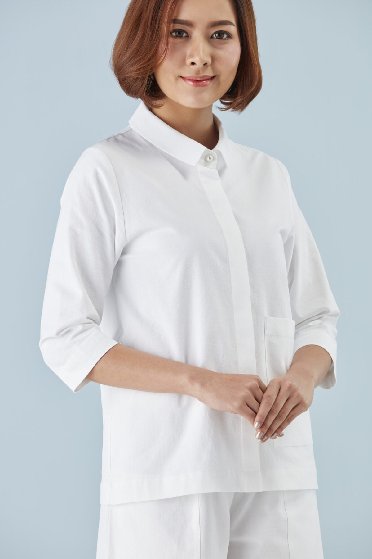 ชุดปฎิบัติธรรมดารณี รุ่น พราว ผู้หญิง - Image 9