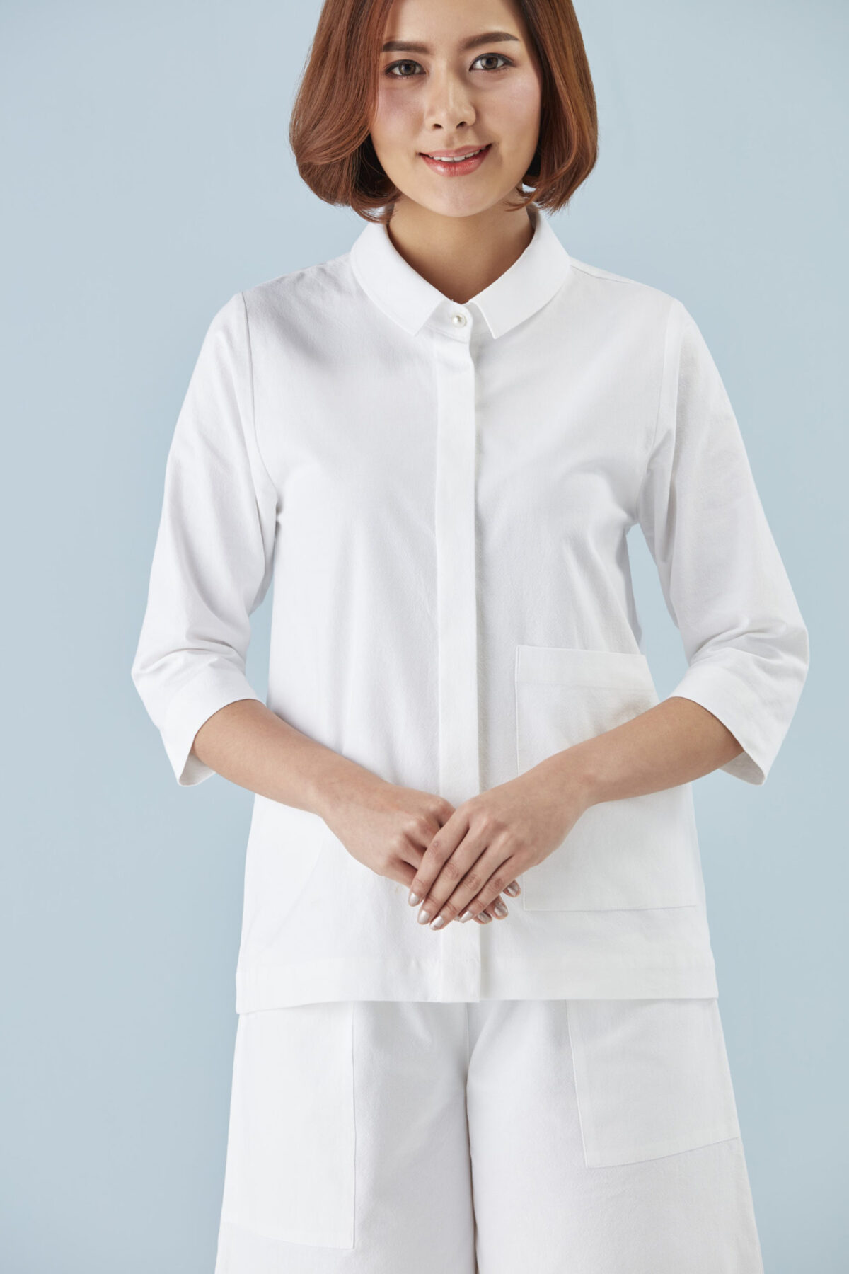 ชุดปฎิบัติธรรมดารณี รุ่น พราว ผู้หญิง - Image 7