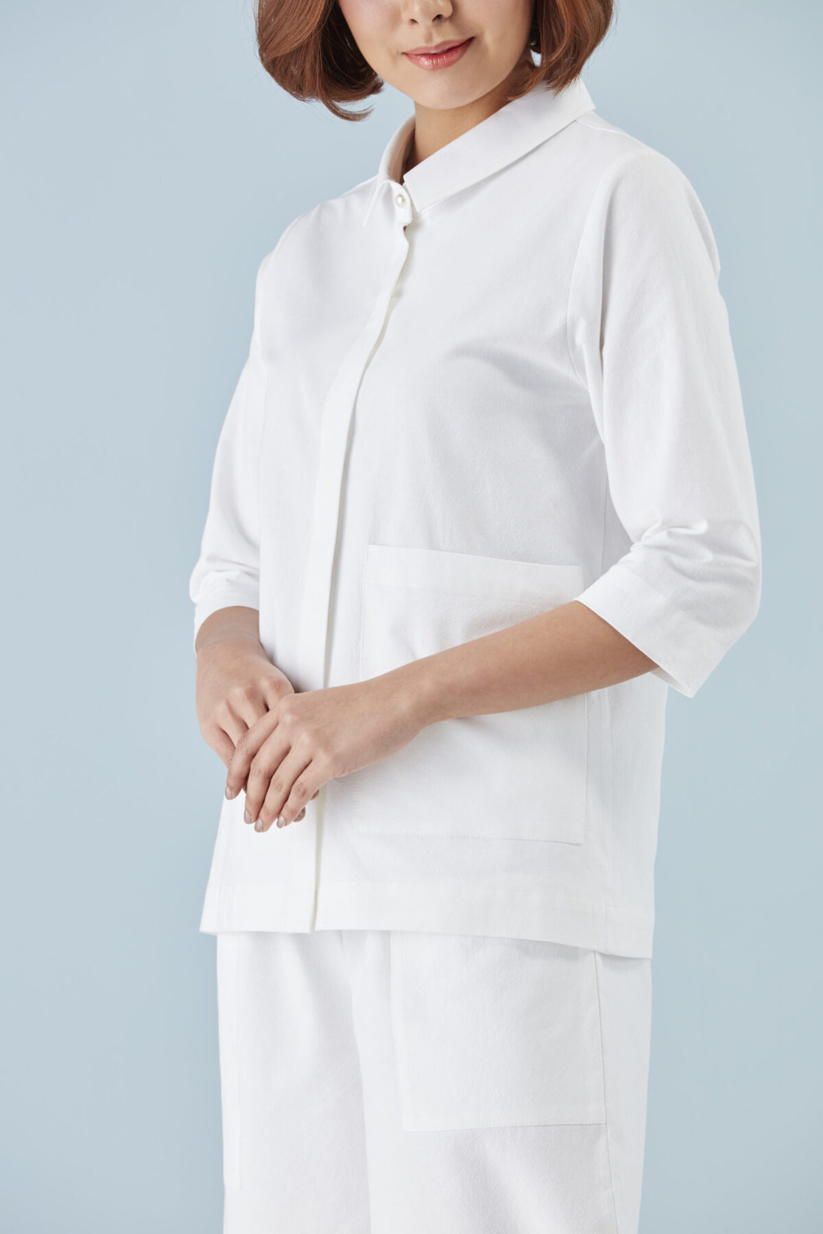 ชุดปฎิบัติธรรมดารณี รุ่น พราว ผู้หญิง - Image 5