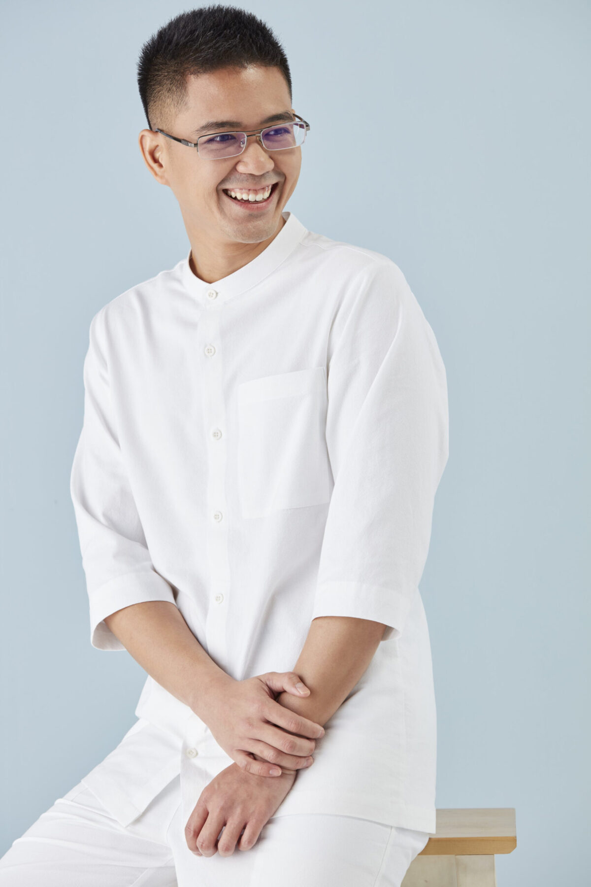 ชุดปฎิบัติธรรมดารณี รุ่น พราว ผู้ชาย - Image 3