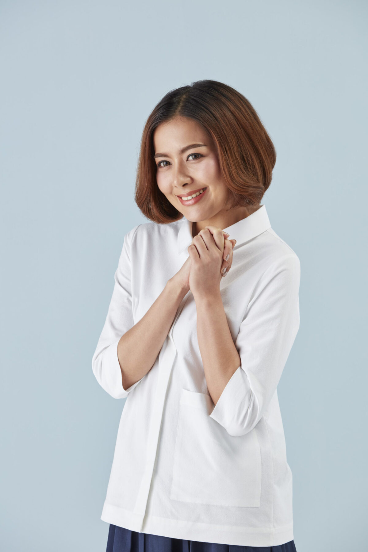 ชุดปฎิบัติธรรมดารณี รุ่น พราว ผู้หญิง - Image 3