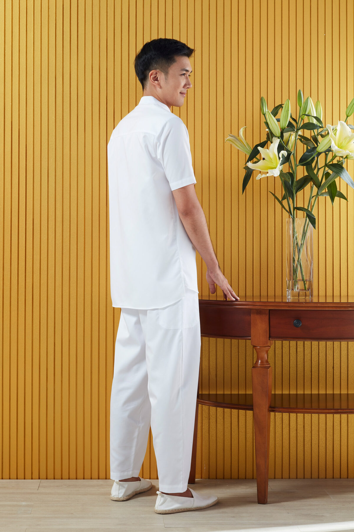 ชุดปฎิบัติธรรมดารณี รุ่น Royal Jasmine ผู้ชาย - Image 10