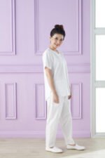 กางเกงปฎิบัติธรรมดารณี รุ่น พอใจ ผู้หญิง - Image 7