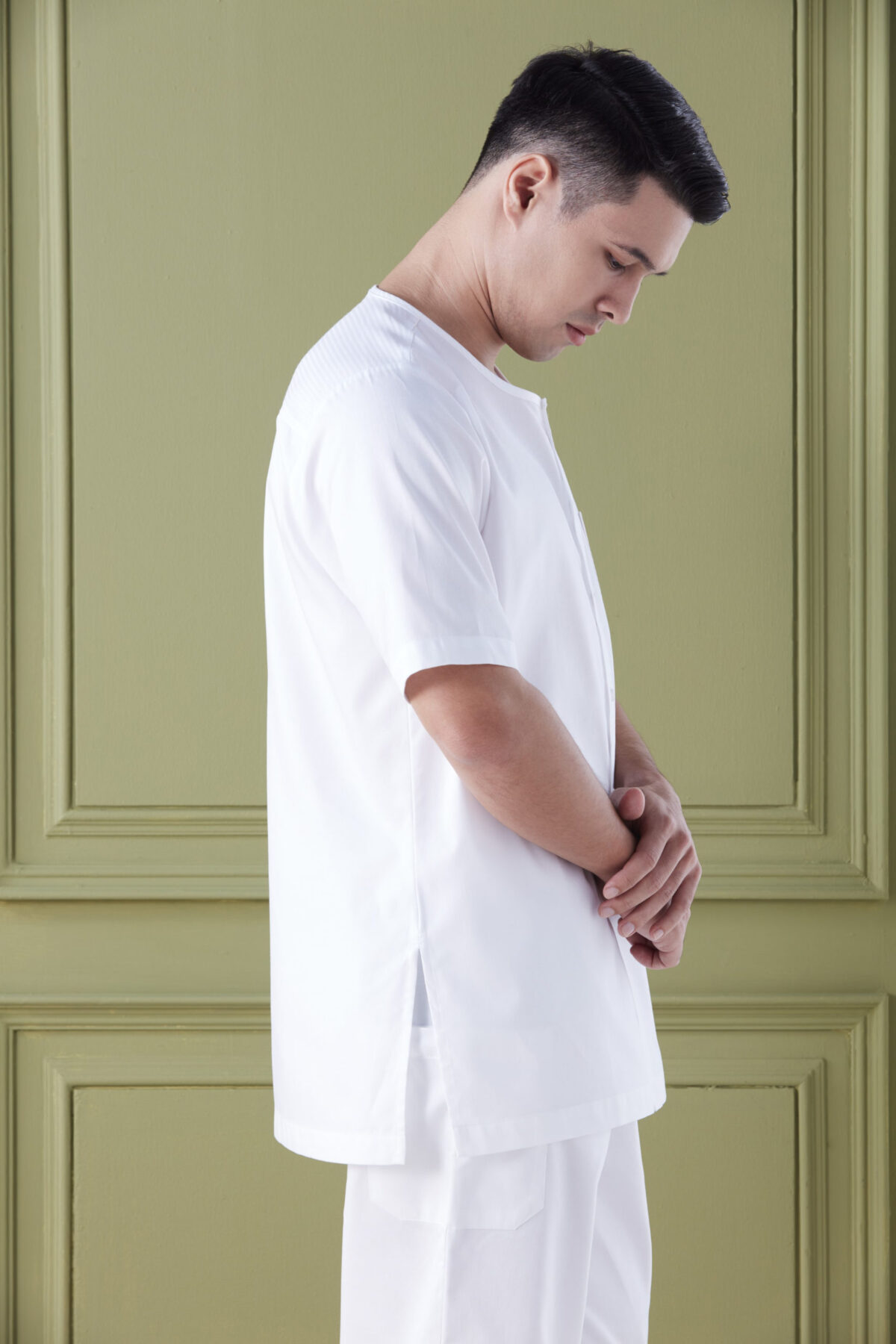 กางเกงมีซับในปฎิบัติธรรมดารณี รุ่น วนา ผู้ชาย - Image 2