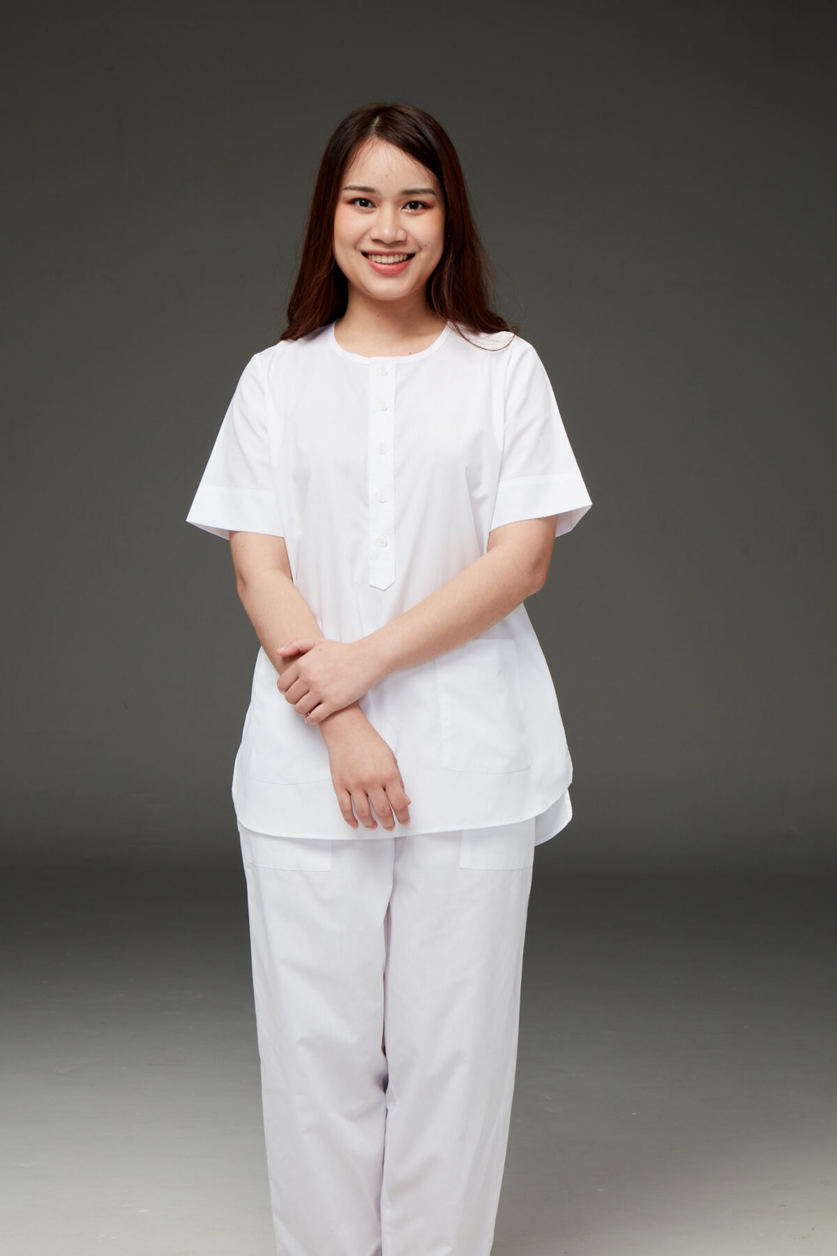 กางเกงปฎิบัติธรรมดารณี รุ่น YINDEE หญิง - Image 1