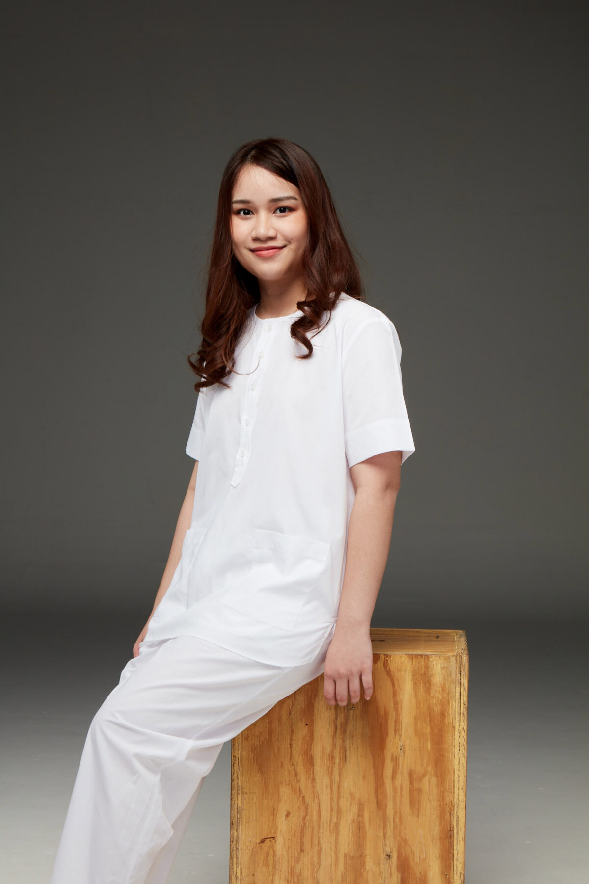 เสื้อปฎิบัติธรรมดารณี รุ่น YINDEE หญิง - Image 3